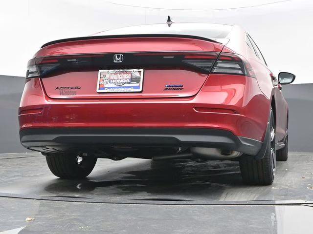 2026 Radiant Red Metallic Honda Accord Hybrid Sport FWD Sedan