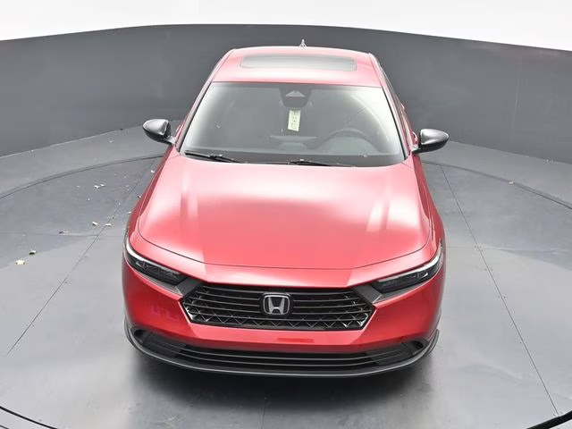 2026 Radiant Red Metallic Honda Accord Hybrid Sport FWD Sedan