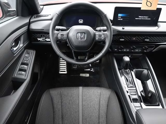 2026 Radiant Red Metallic Honda Accord Hybrid Sport FWD Sedan