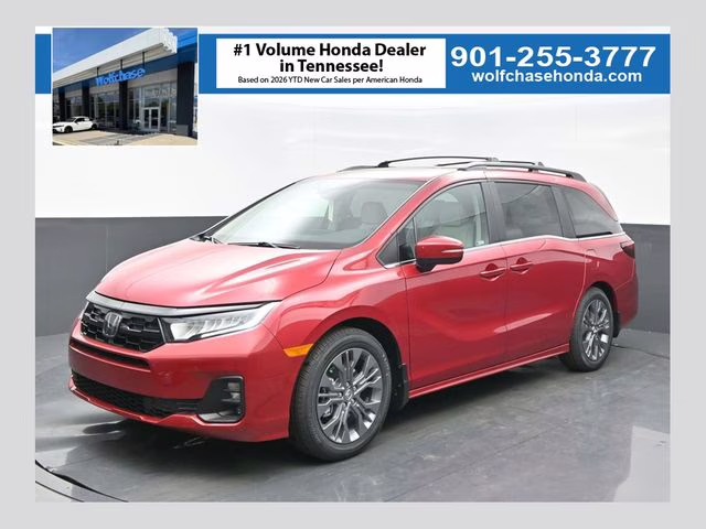 2026 Radiant Red Metallic II Honda Odyssey Touring FWD Van