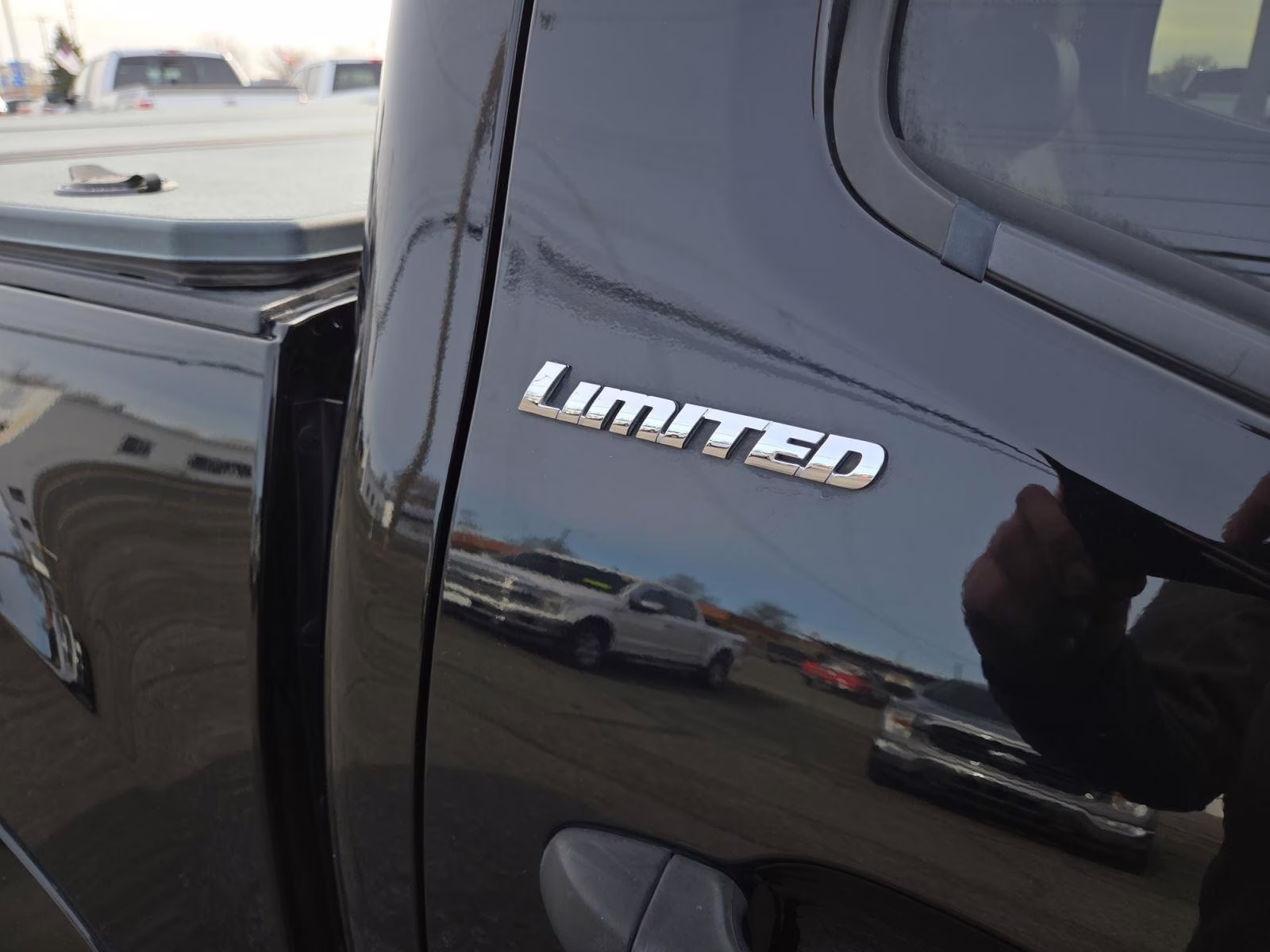 2017 Black Toyota Tacoma Limited 4X4 Truck