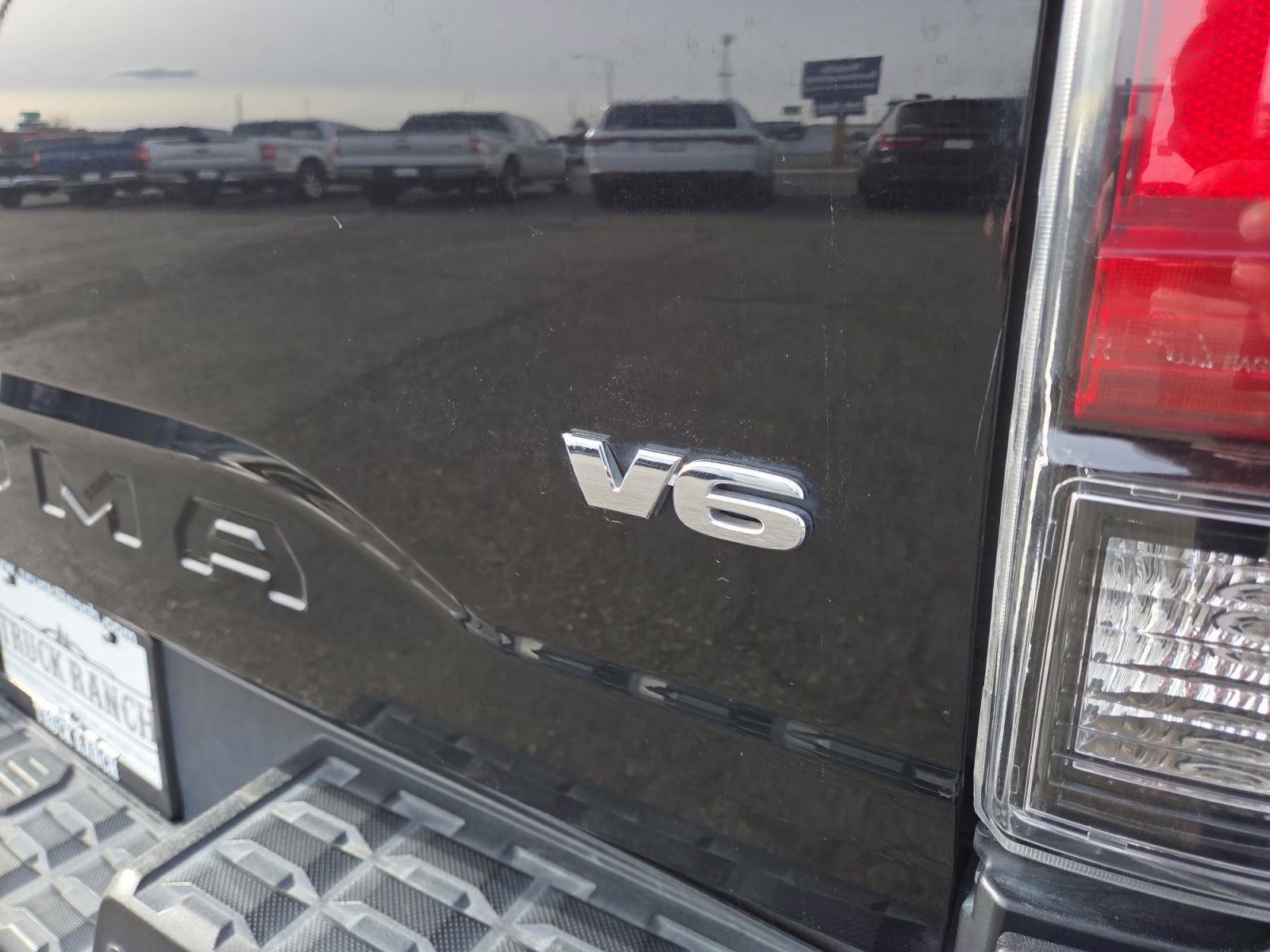 2017 Black Toyota Tacoma Limited 4X4 Truck