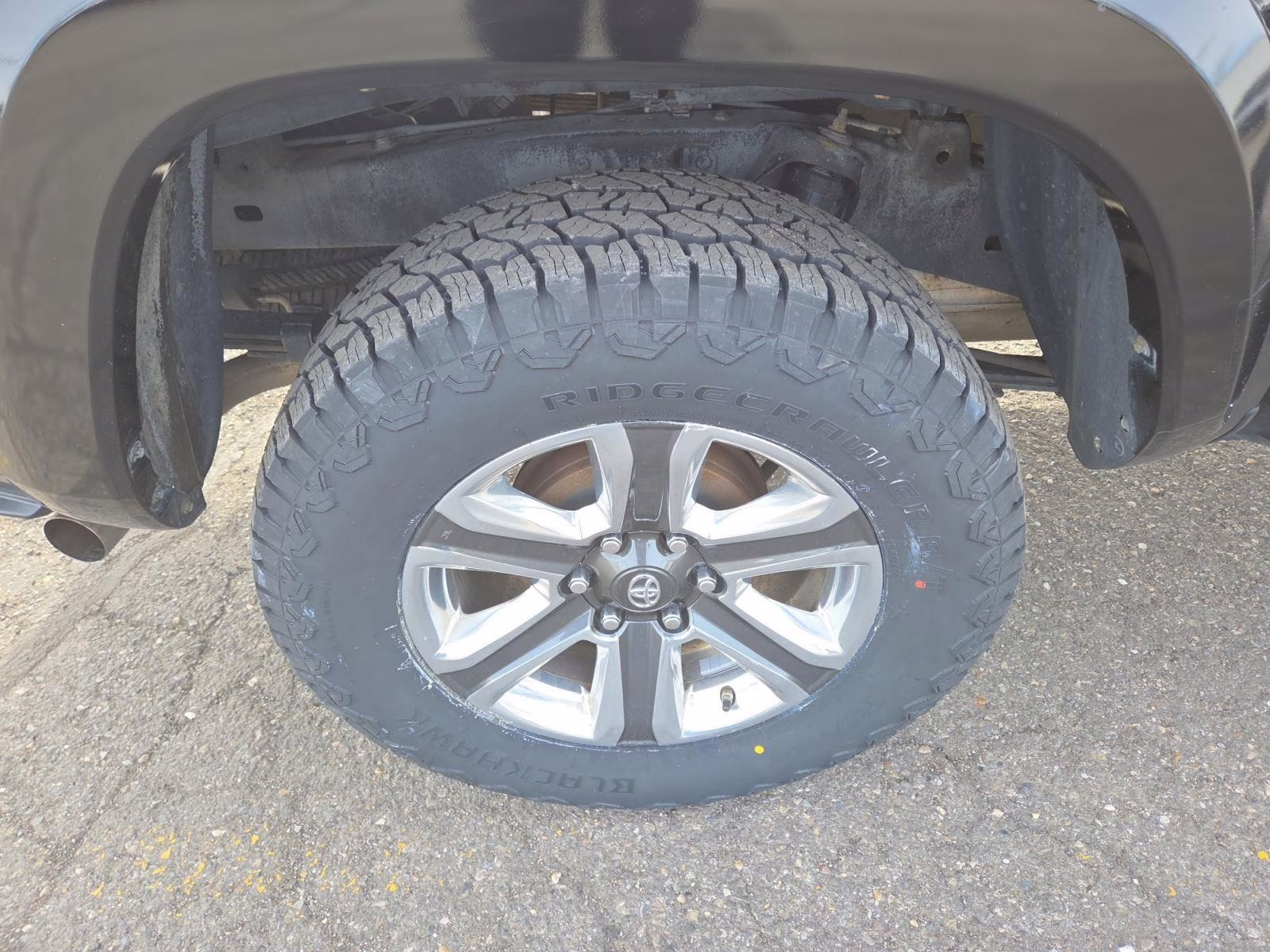 2017 Black Toyota Tacoma Limited 4X4 Truck