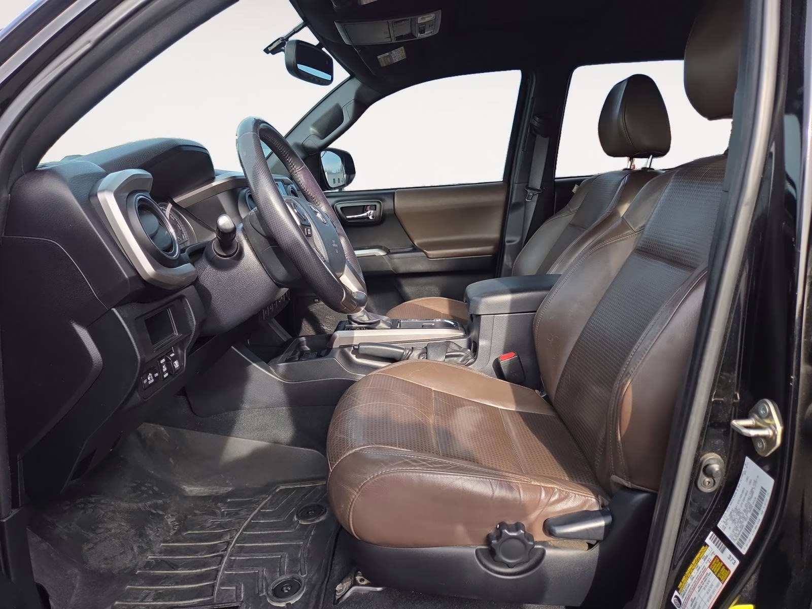 2017 Black Toyota Tacoma Limited 4X4 Truck