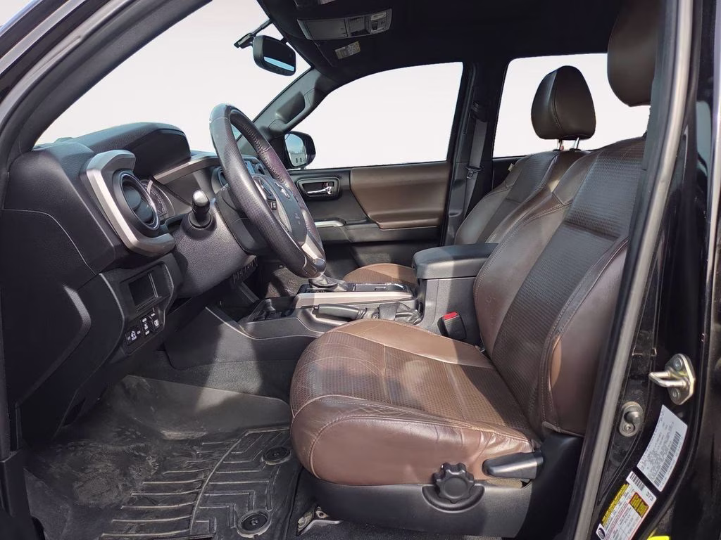 2017 Black Toyota Tacoma Limited 4X4 Truck