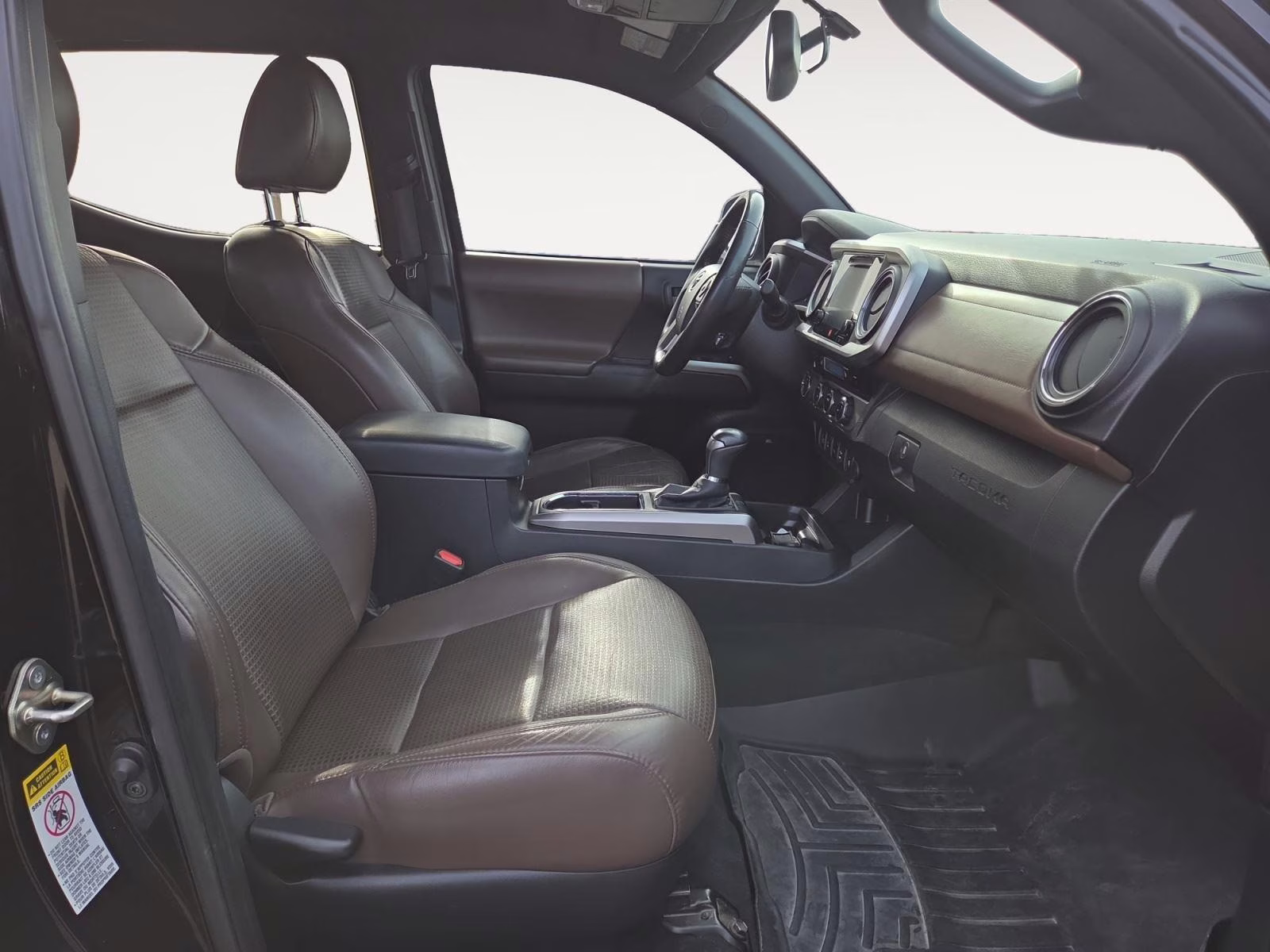 2017 Black Toyota Tacoma Limited 4X4 Truck