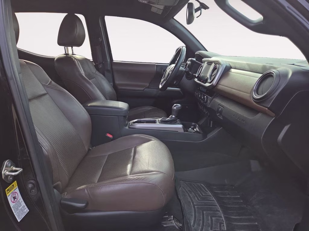 2017 Black Toyota Tacoma Limited 4X4 Truck