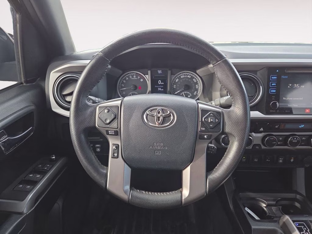 2017 Black Toyota Tacoma Limited 4X4 Truck