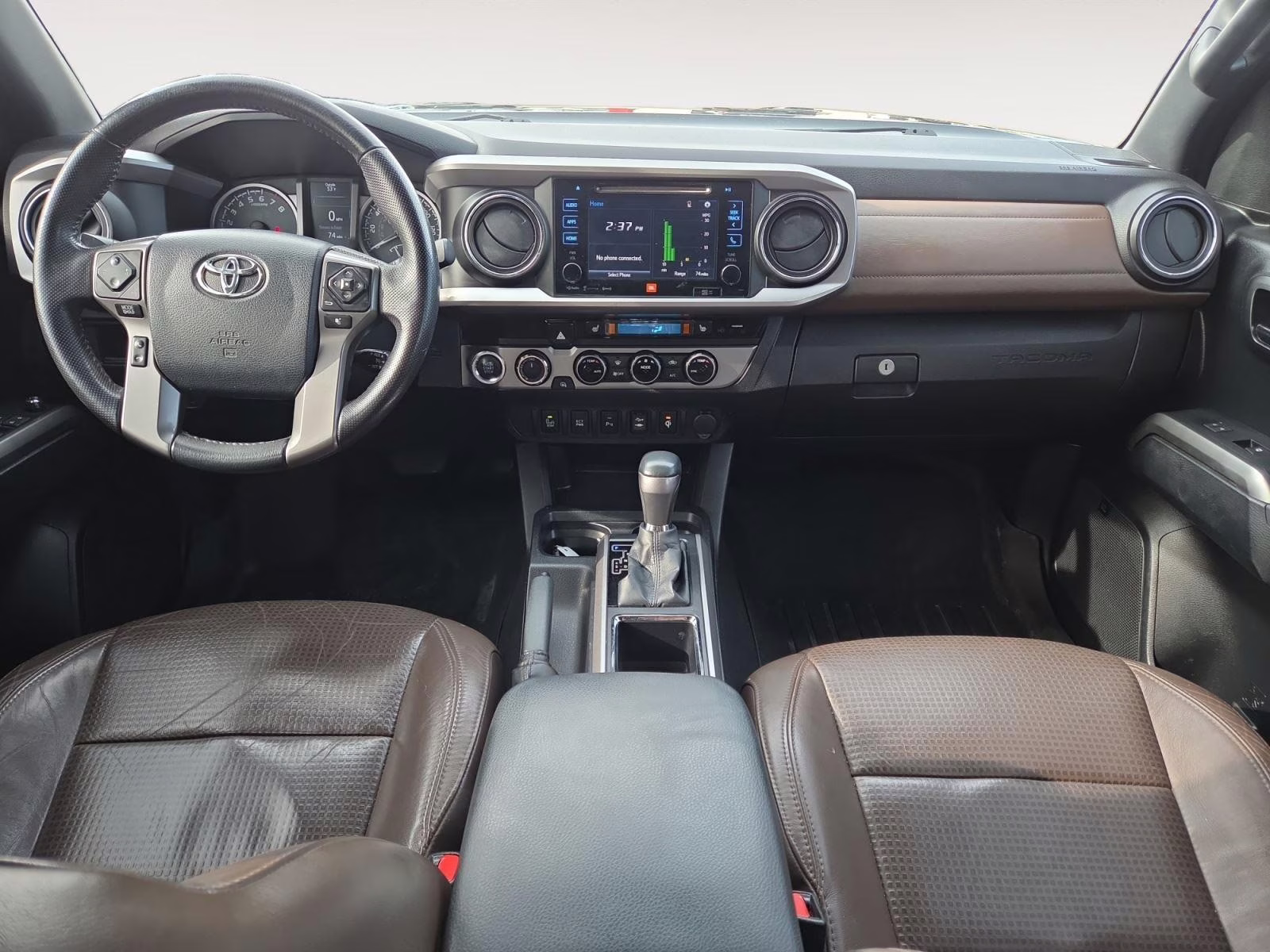 2017 Black Toyota Tacoma Limited 4X4 Truck