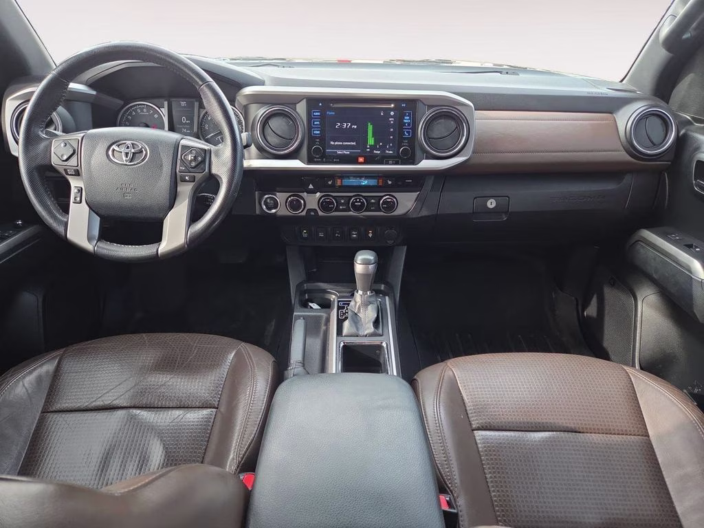 2017 Black Toyota Tacoma Limited 4X4 Truck