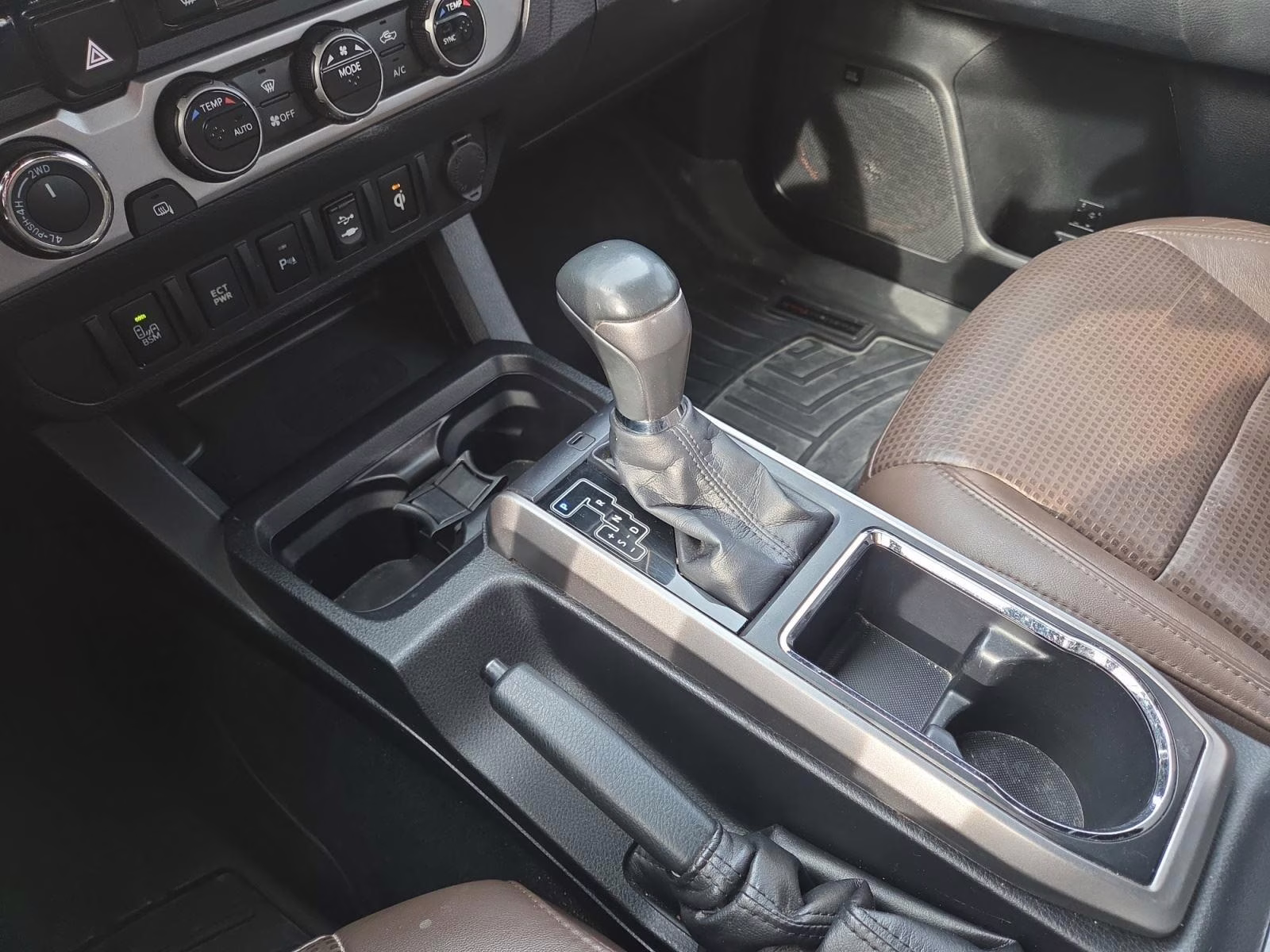 2017 Black Toyota Tacoma Limited 4X4 Truck