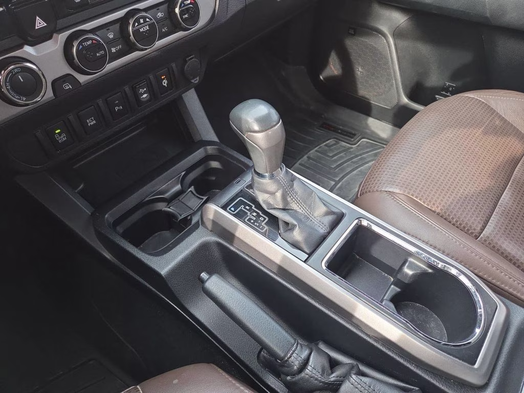 2017 Black Toyota Tacoma Limited 4X4 Truck
