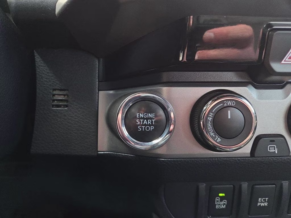 2017 Black Toyota Tacoma Limited 4X4 Truck