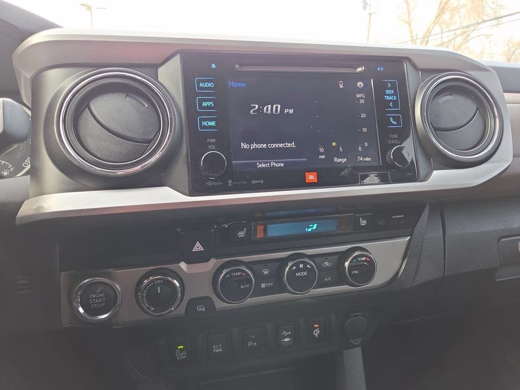 2017 Black Toyota Tacoma Limited 4X4 Truck