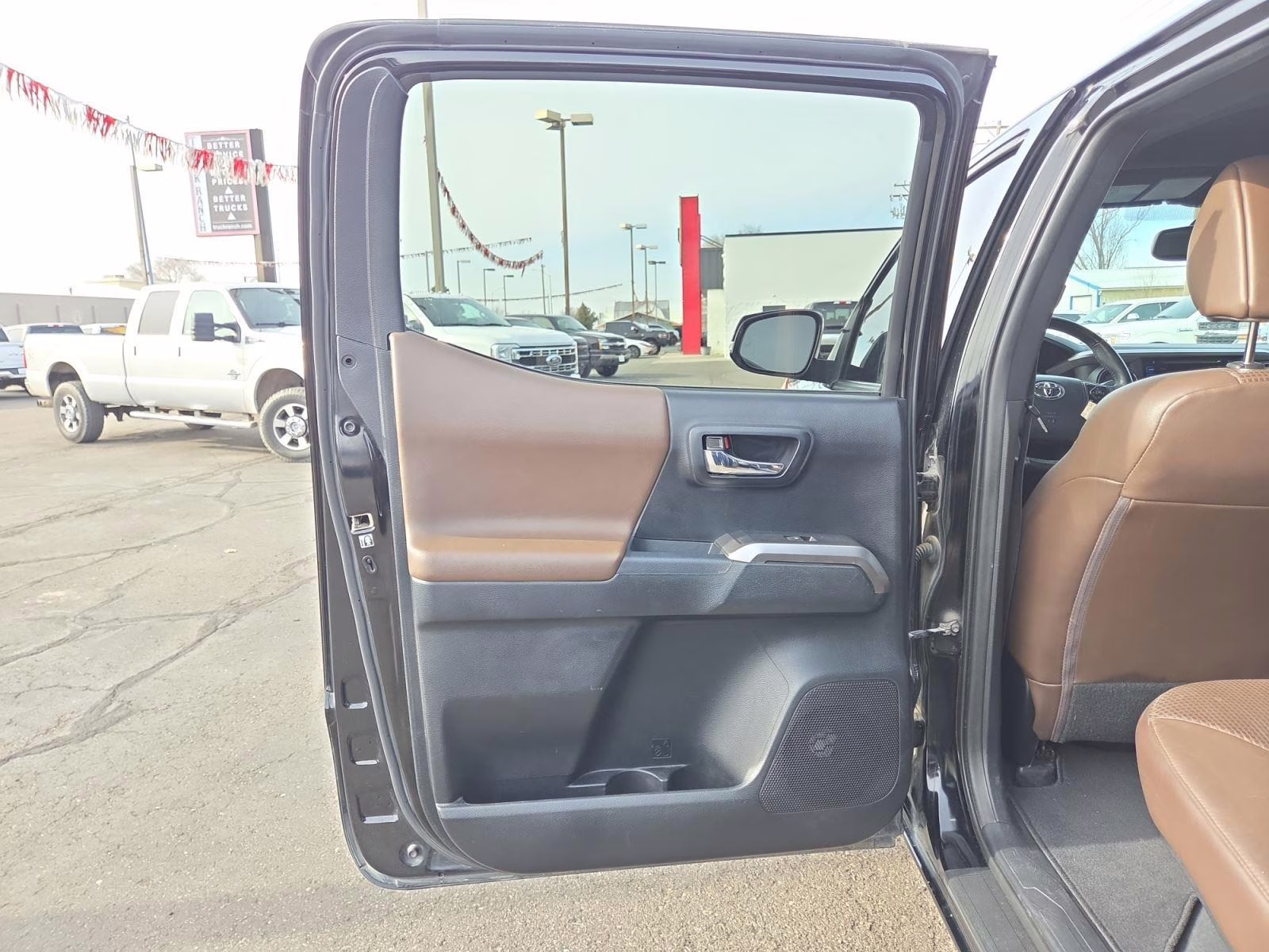 2017 Black Toyota Tacoma Limited 4X4 Truck