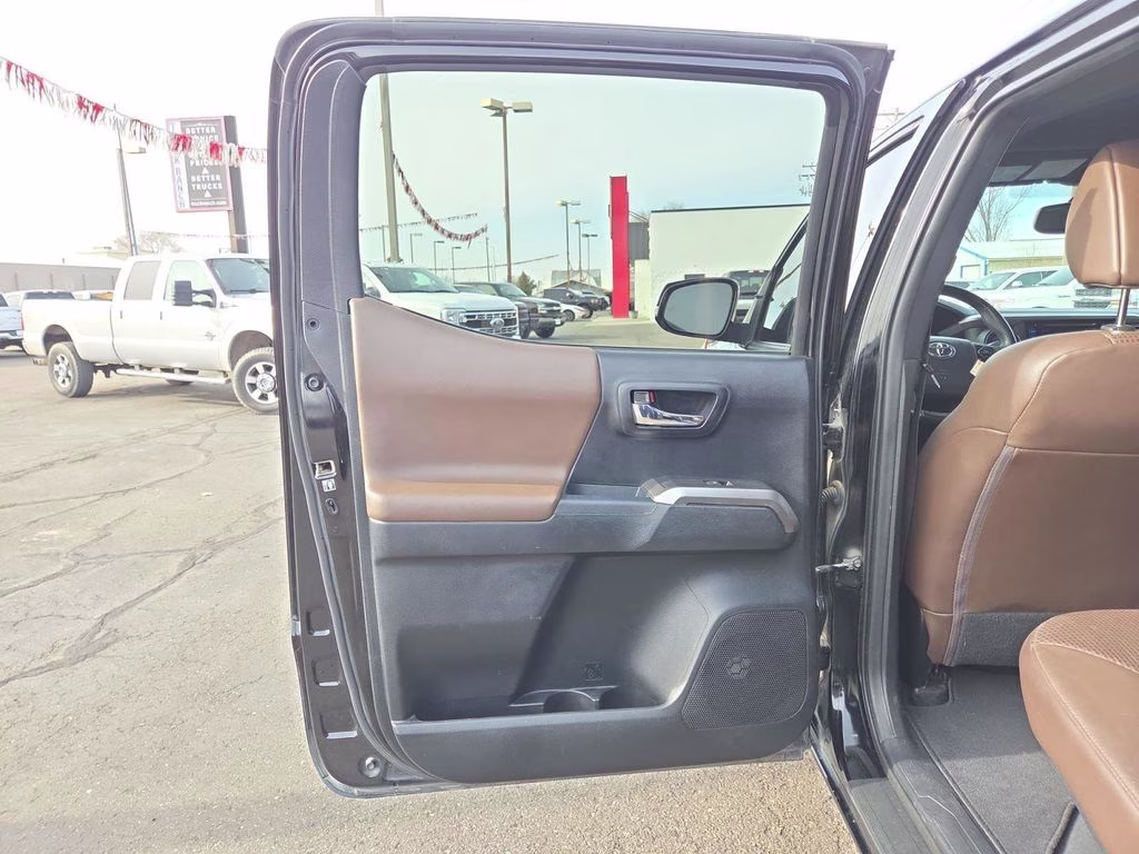 2017 Black Toyota Tacoma Limited 4X4 Truck