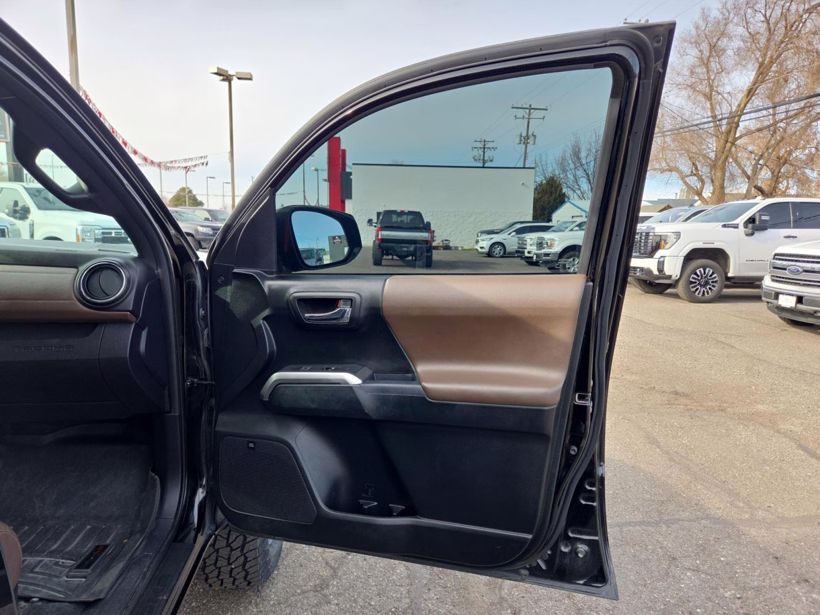 2017 Black Toyota Tacoma Limited 4X4 Truck