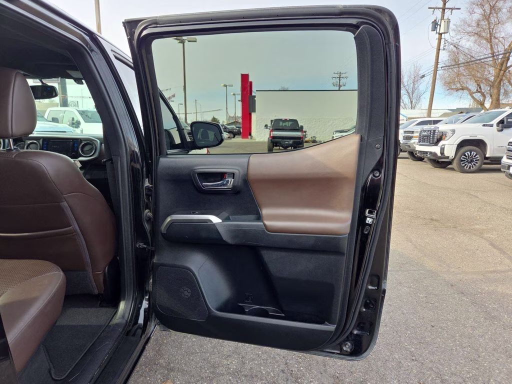 2017 Black Toyota Tacoma Limited 4X4 Truck