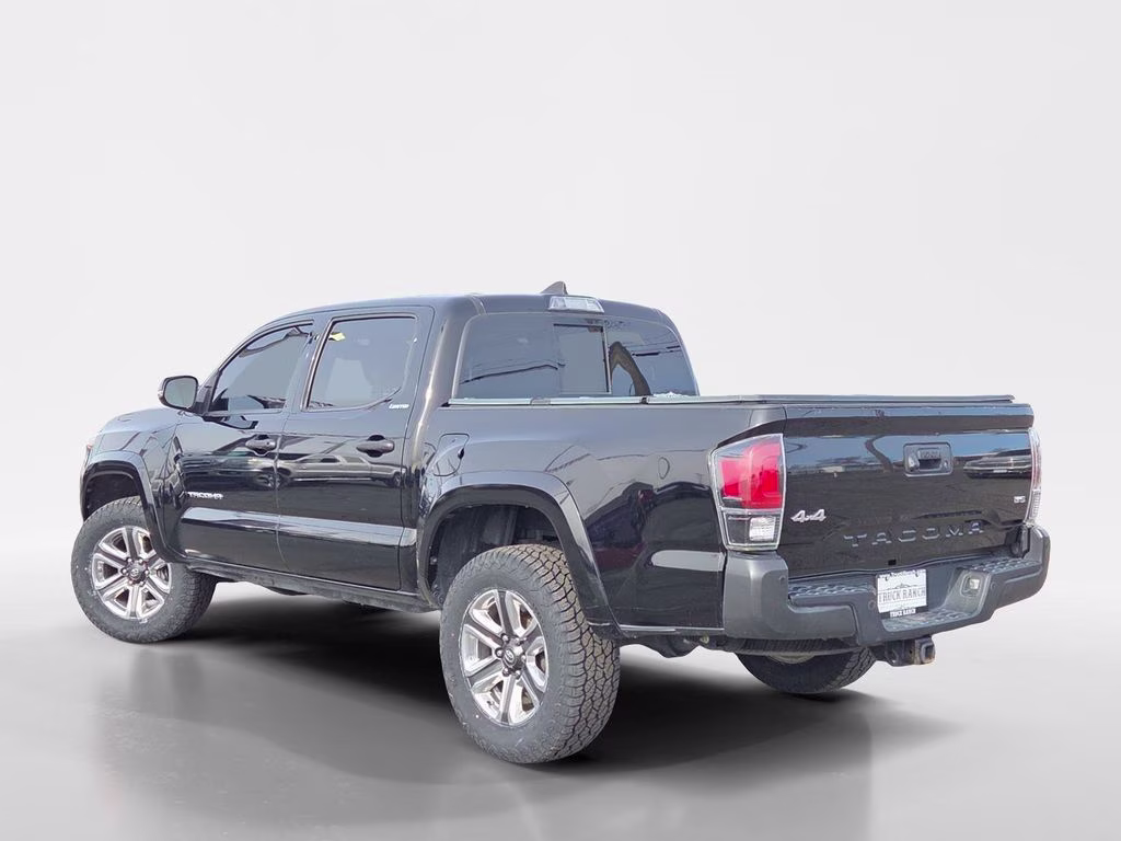 2017 Black Toyota Tacoma Limited 4X4 Truck