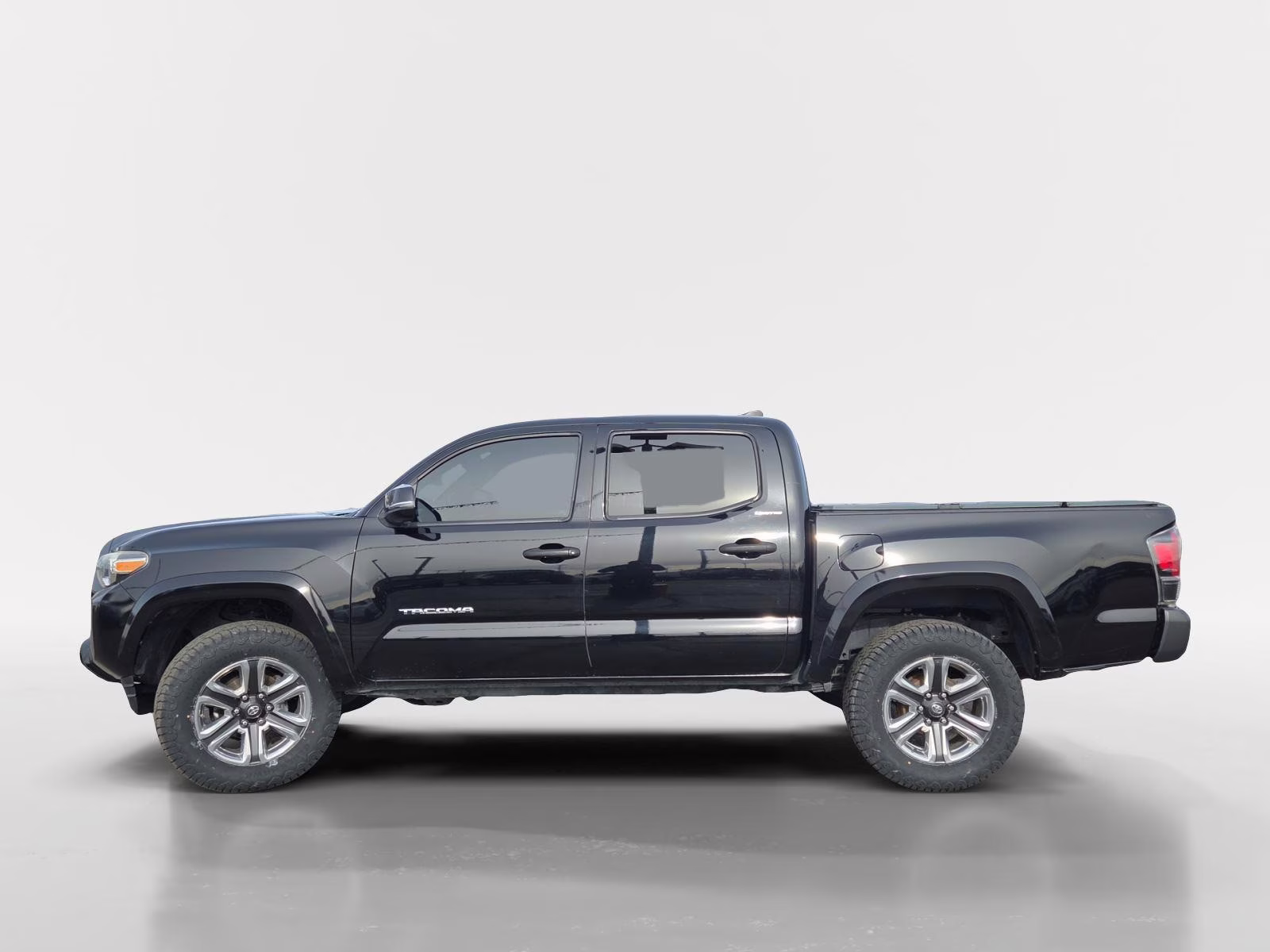 2017 Black Toyota Tacoma Limited 4X4 Truck