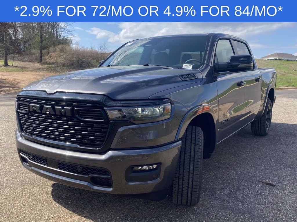 2026 Granite Crystal Metallic Clearcoat Ram 1500 Big Horn/Lone Star 4X4 Truck