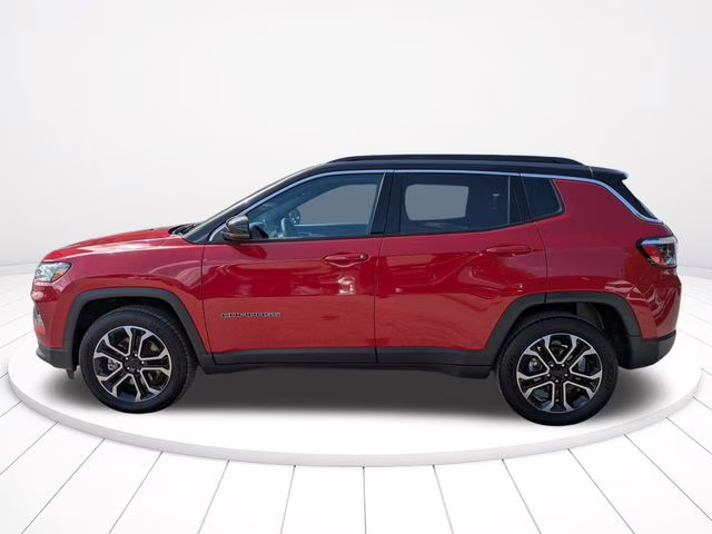 2023 Redline Pearlcoat Jeep Compass Limited 4X4 SUV