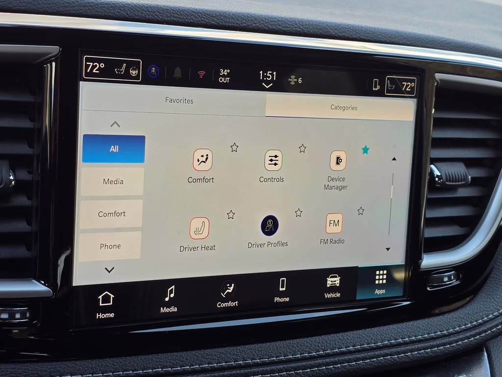 2026 Bright White Clearcoat Chrysler Pacifica Select FWD Van