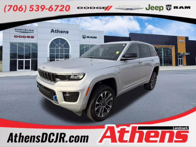 2023 Silver Zynith Jeep Grand Cherokee 4xe Overland 4X4 SUV