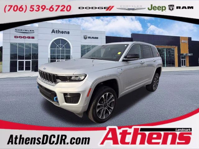 2023 Silver Zynith Jeep Grand Cherokee 4xe Overland 4X4 SUV