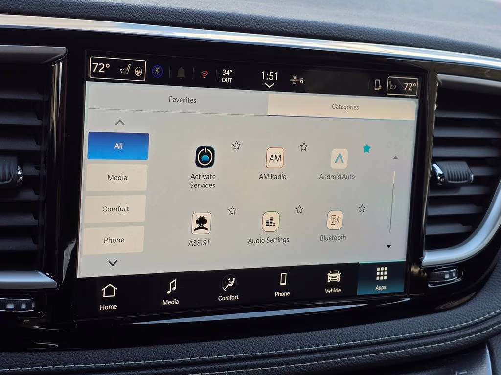 2026 Bright White Clearcoat Chrysler Pacifica Select FWD Van