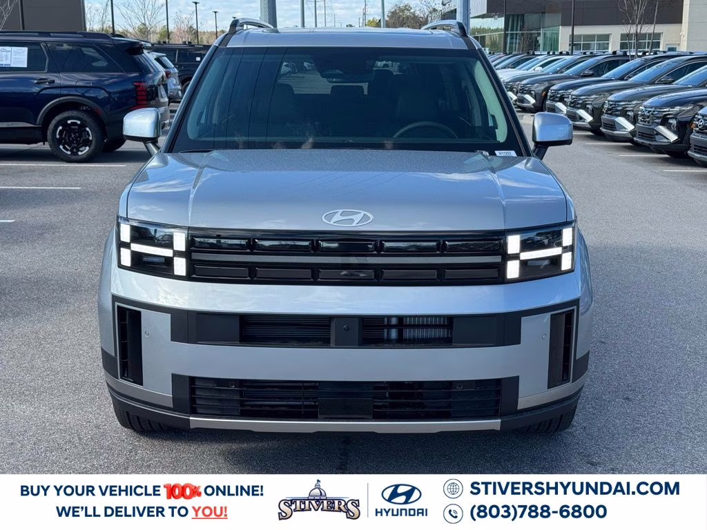 2026 Shimmering Silver Hyundai Santa Fe Hybrid Limited AWD SUV