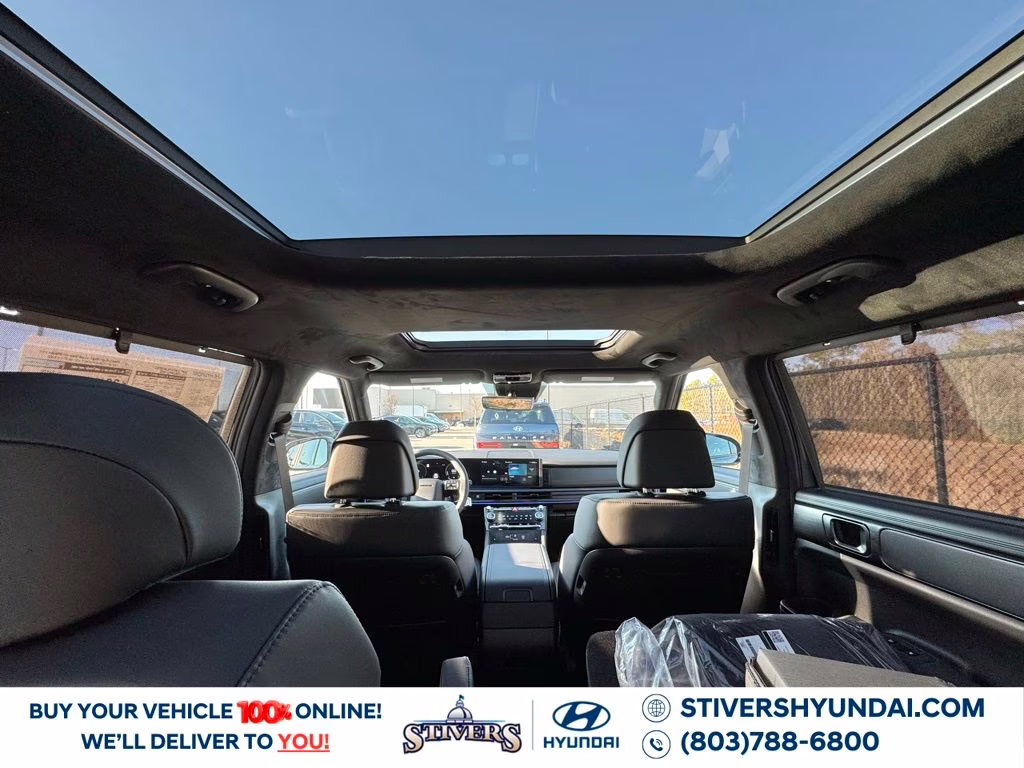 2026 Hampton Gray Hyundai Santa Fe Hybrid Calligraphy FWD SUV