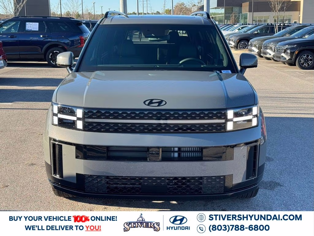 2026 Hampton Gray Hyundai Santa Fe Hybrid Calligraphy FWD SUV