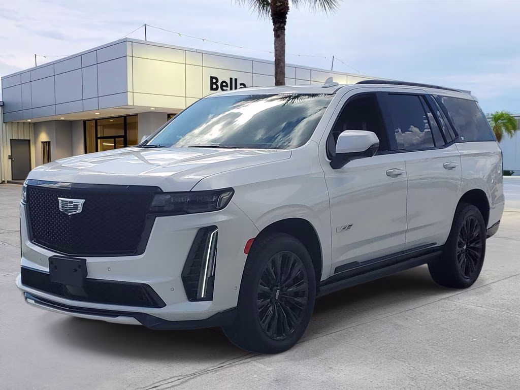 2023 Crystal White Tricoat Cadillac Escalade V-Series AWD SUV
