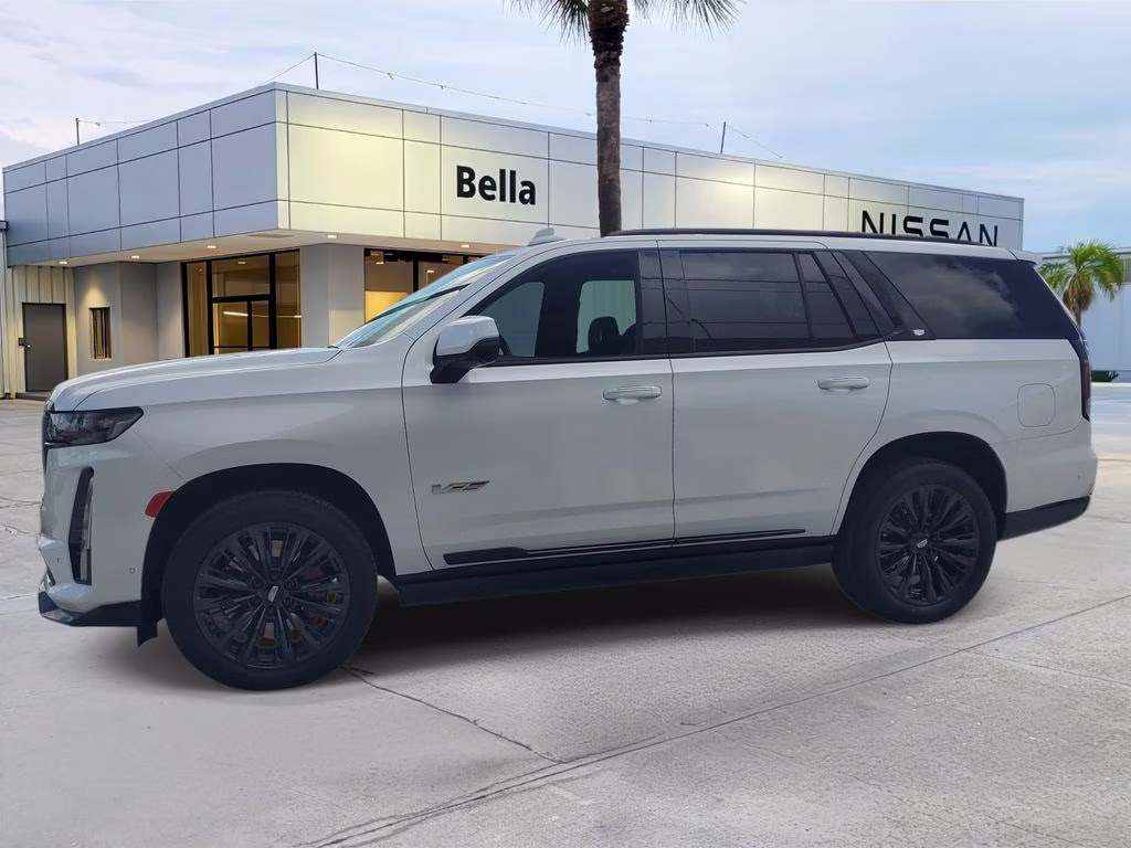 2023 Crystal White Tricoat Cadillac Escalade V-Series AWD SUV