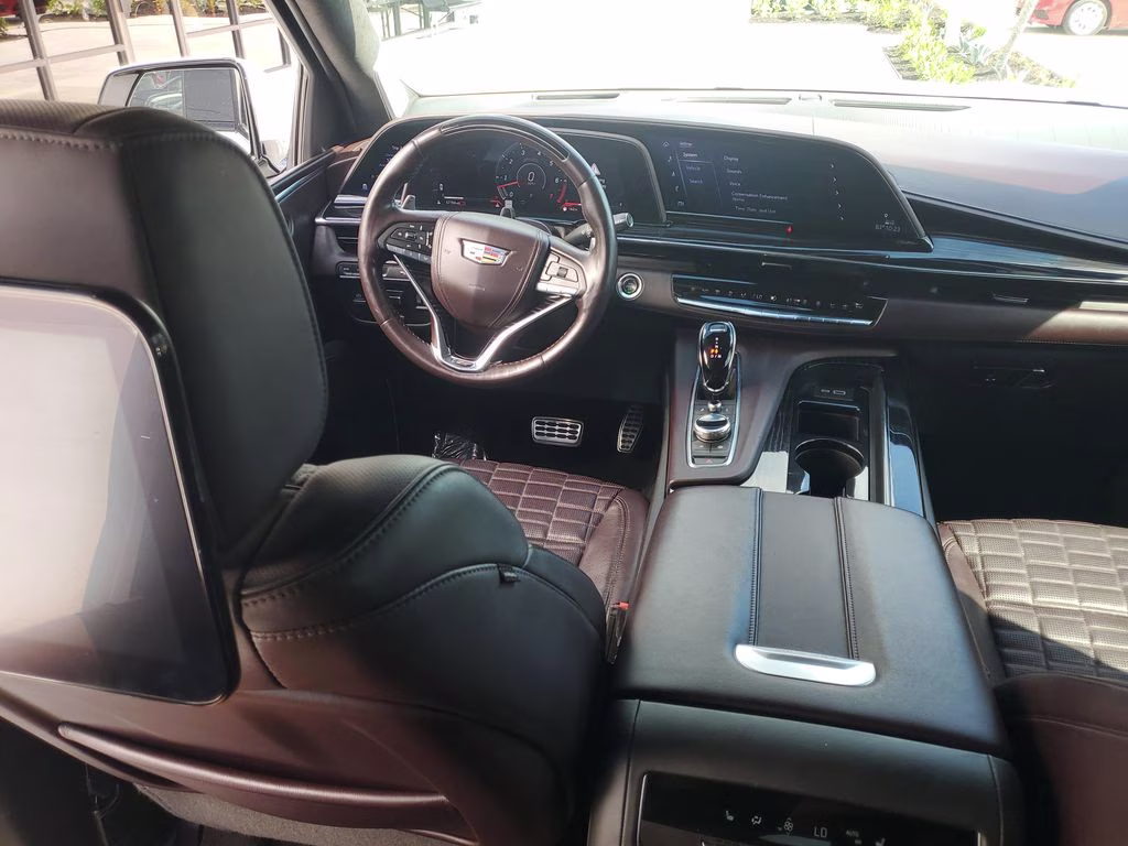 2023 Crystal White Tricoat Cadillac Escalade V-Series AWD SUV