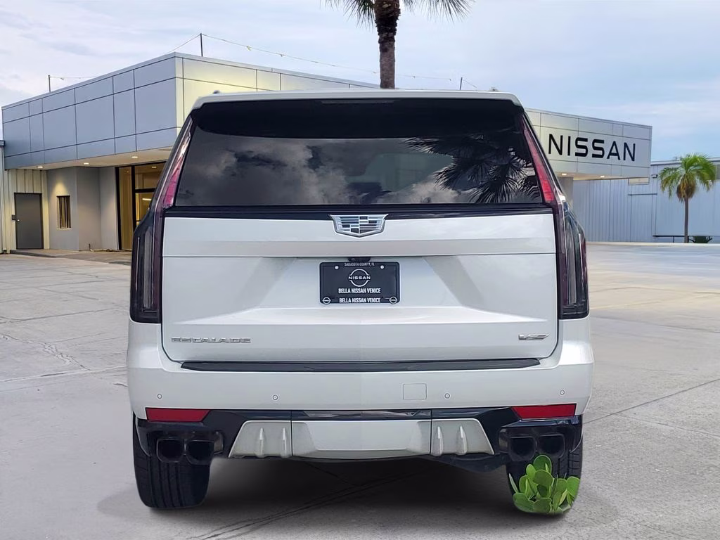 2023 Crystal White Tricoat Cadillac Escalade V-Series AWD SUV