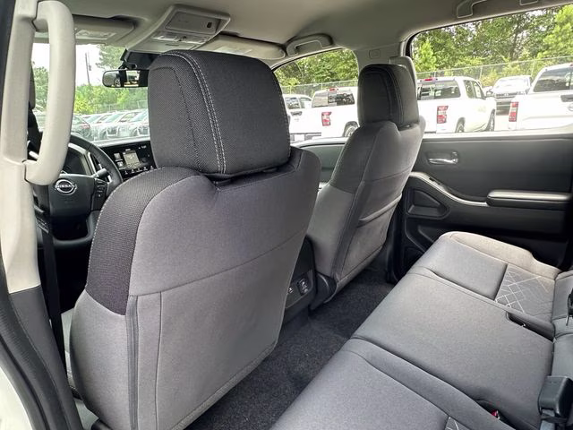 2025 Glacier White Nissan Frontier SV RWD Truck
