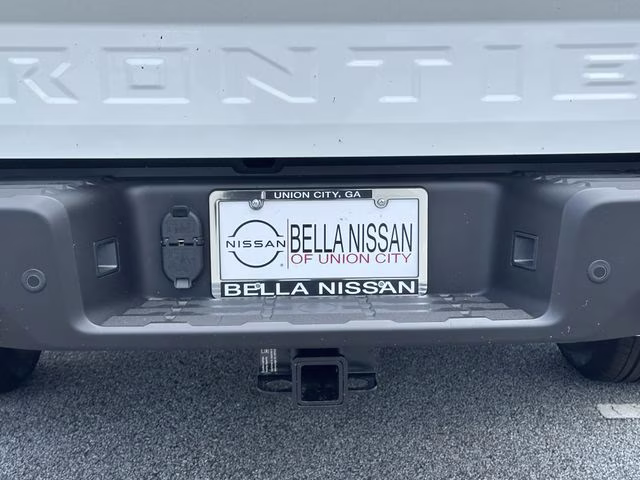 2025 Glacier White Nissan Frontier SV RWD Truck