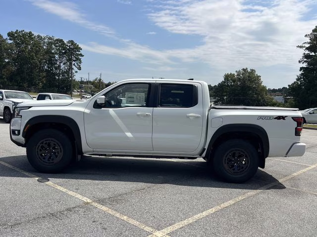2026 Glacier White Nissan Frontier PRO-4X 4X4 Truck