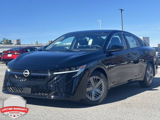 2026 Super Black Nissan Sentra S FWD Sedan