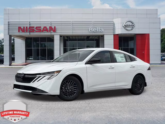 2026 Fresh Powder Nissan Sentra SV FWD Sedan