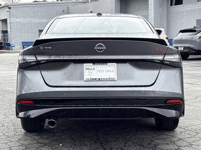2026 Gun Metallic Nissan Sentra SR FWD Sedan