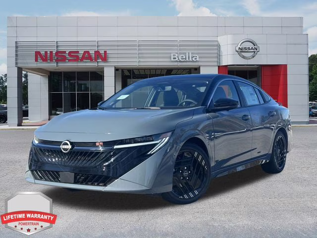 2026 Atlantic Gray Metallic Nissan Sentra SR FWD Sedan