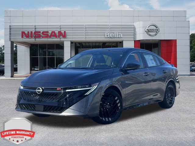 2026 Gun Metallic Nissan Sentra SR FWD Sedan