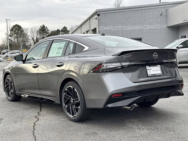 2026 Gun Metallic Nissan Sentra SR FWD Sedan