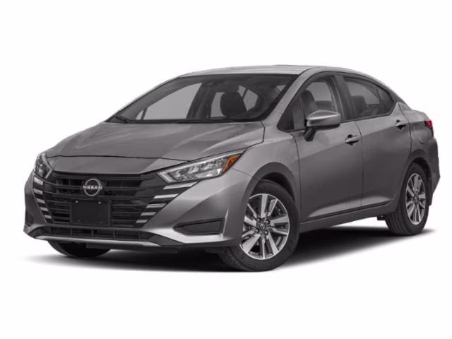 2025 Gun Metallic Nissan Versa 1.6 SV FWD Sedan