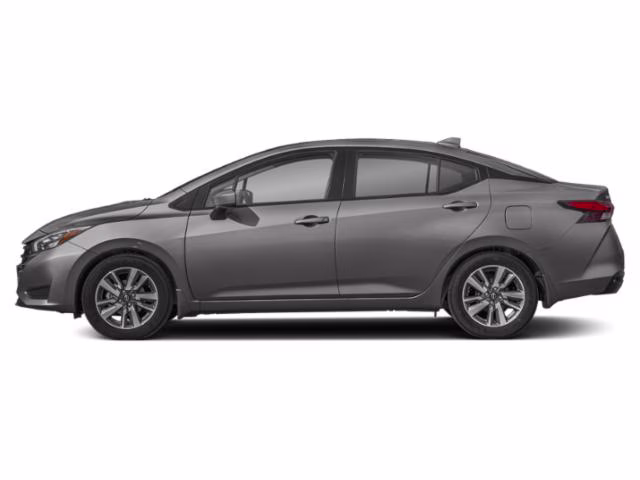 2025 Gun Metallic Nissan Versa 1.6 SV FWD Sedan