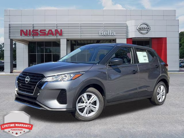 2025 Gun Metallic Nissan Kicks Play S FWD SUV