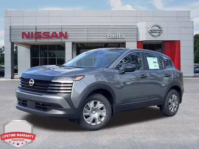 2026 Gun Metallic Nissan Kicks S FWD SUV